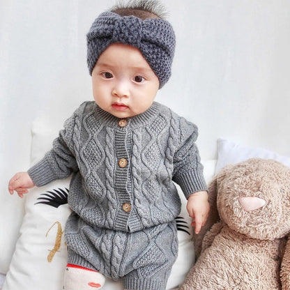 Baby Girls Cardigan Knitted Sweater