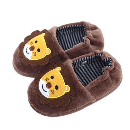 Cozy Cartoon Kids Slippers  1-6 Years