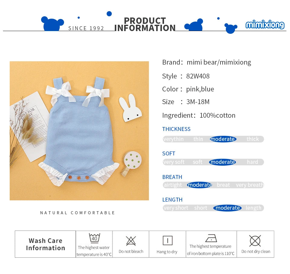 Vêtements de body unisexe pour bébé de couleur unie