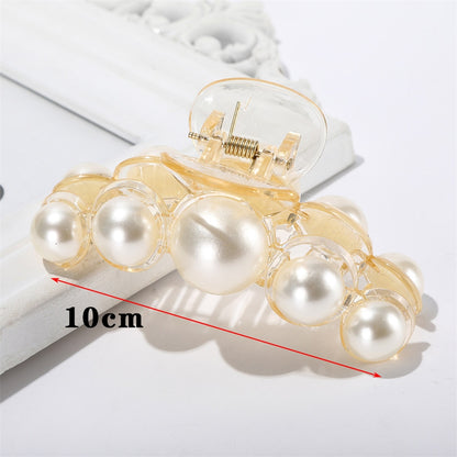 Pearl Hair Claw- Stylish Accessory