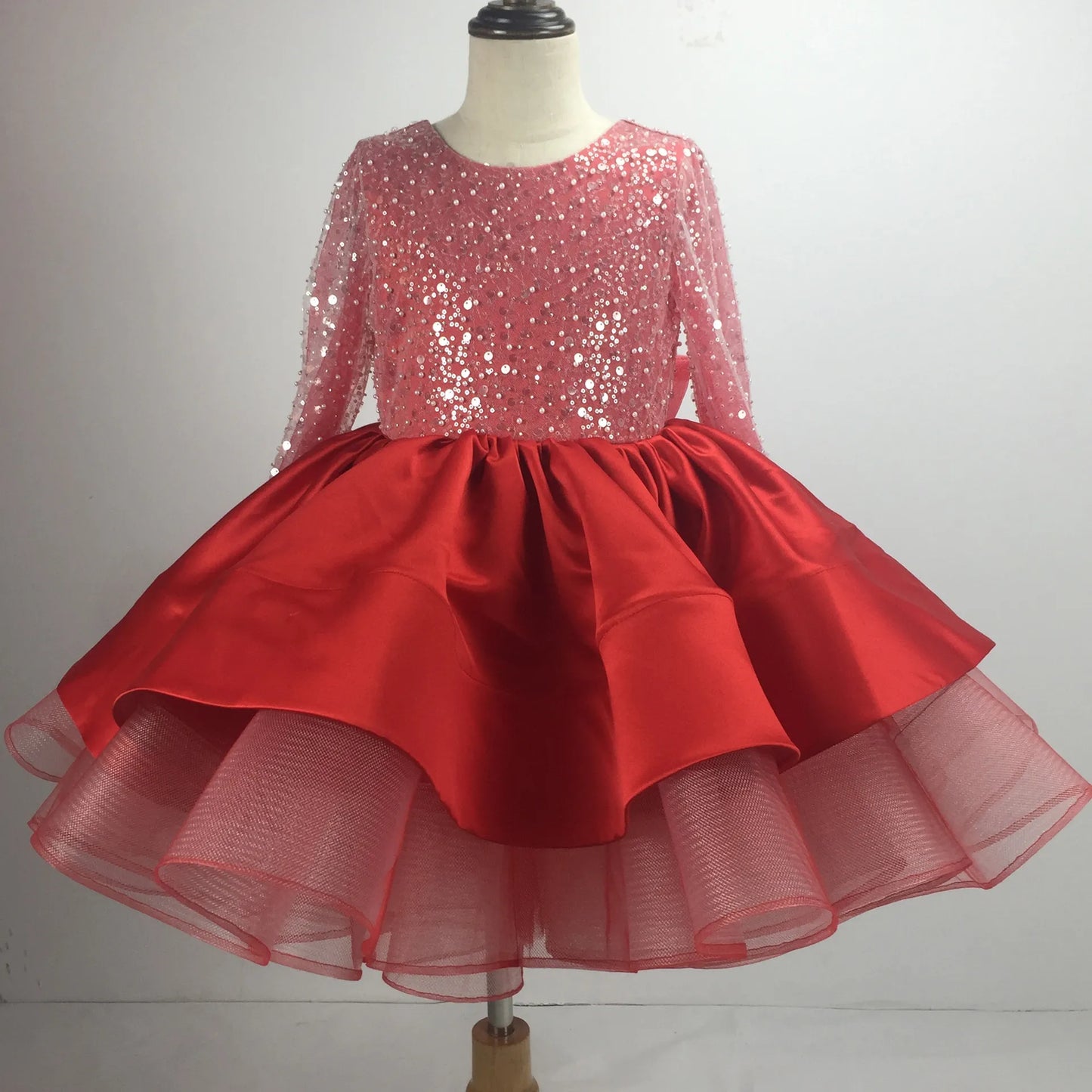 Robe Princesse Paillettes en Dentelle