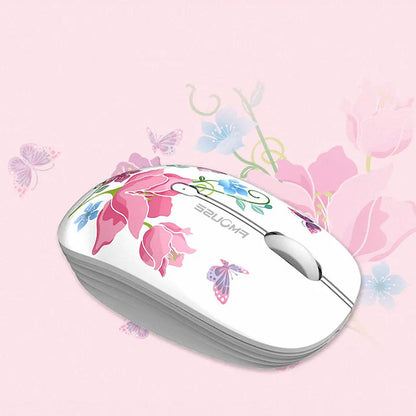 Cute Pink 2.4G Wireless Mouse