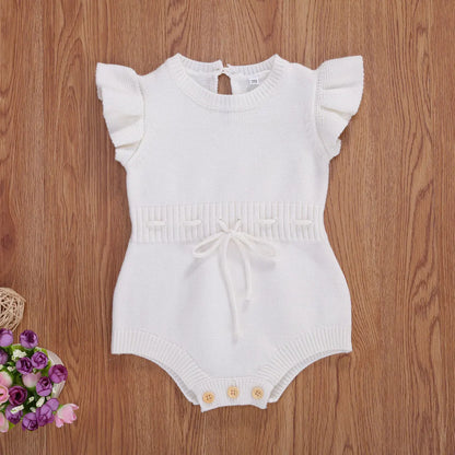 Summer Newborn Baby Girls Rompers Jumpsuits