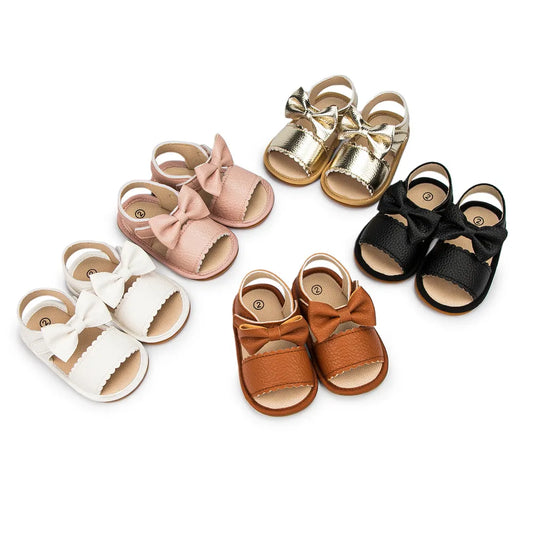 Summer Baby Girl Sandals with Bowknot