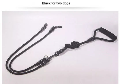 Adjustable Dual Dog Leash - Walk 2, 3, or 4 Dogs