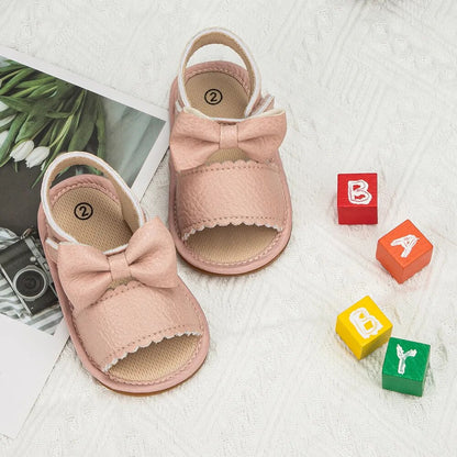 Summer Baby Girl Sandals with Bowknot