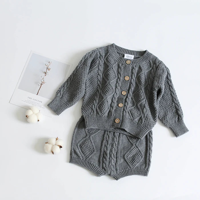 Baby Girls Cardigan Knitted Sweater