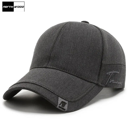 NORTHWOOD High Quality Solid Baseball Caps for Men Outdoor Cotton Cap Bone Gorras CasquetteHomme Men Trucker Hats