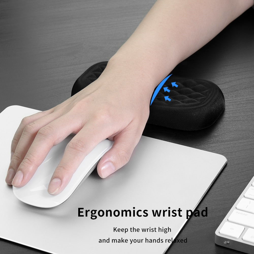 Comfy Wrist Rest Pad for Keyboard & Mouse