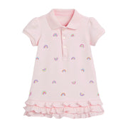 Title: "2023 Baby Girls Unicorn Dress