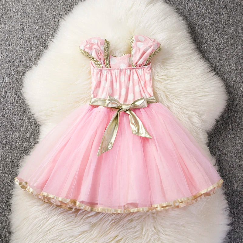 Prinzessin Blumen Tutu Kleid für Mädchen