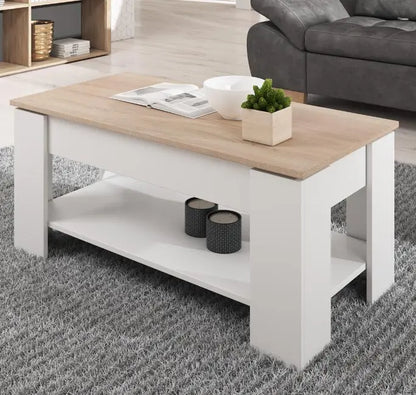 Modern-style elevator coffee table for living room