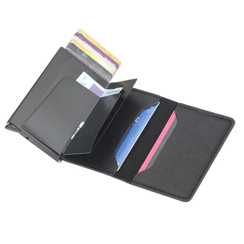 Leather Card Holder & Money Clip