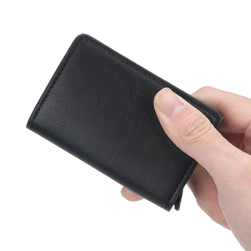 Leather Card Holder & Money Clip