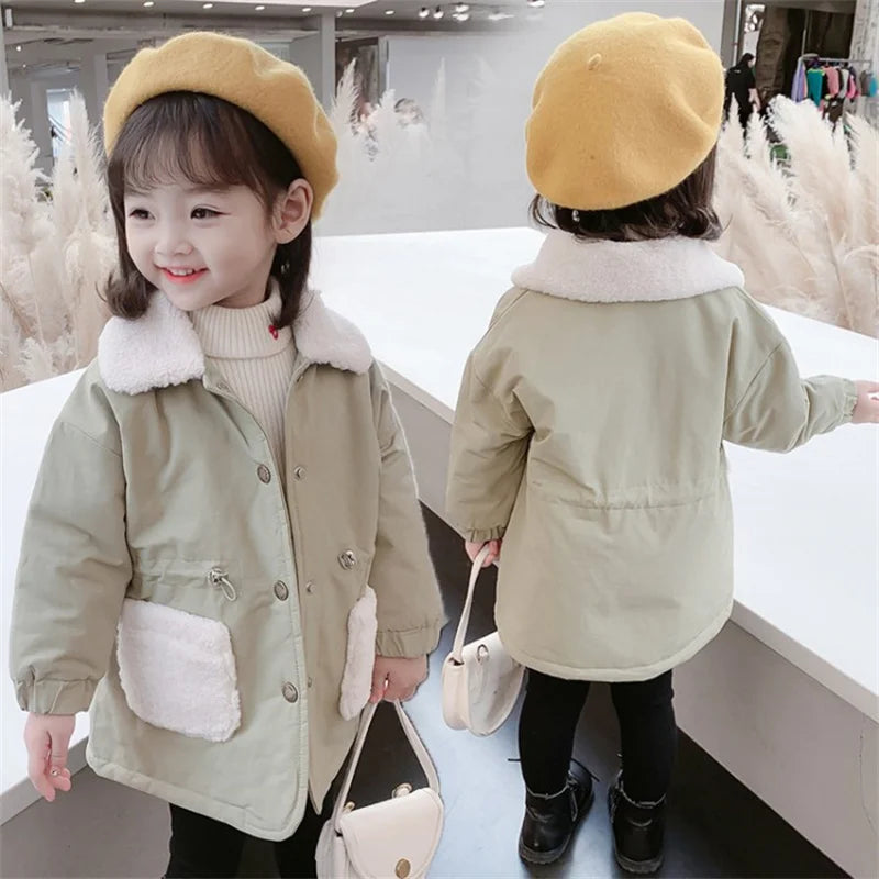 Girls Baby's Coat Jacket Outwear