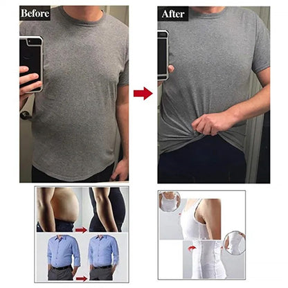 Men's Slimming Vest Body Shaper Corset
