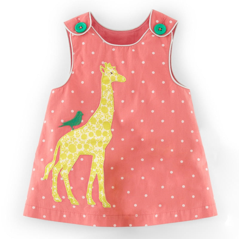 Robe d'été lapin mignon 2-7 ans