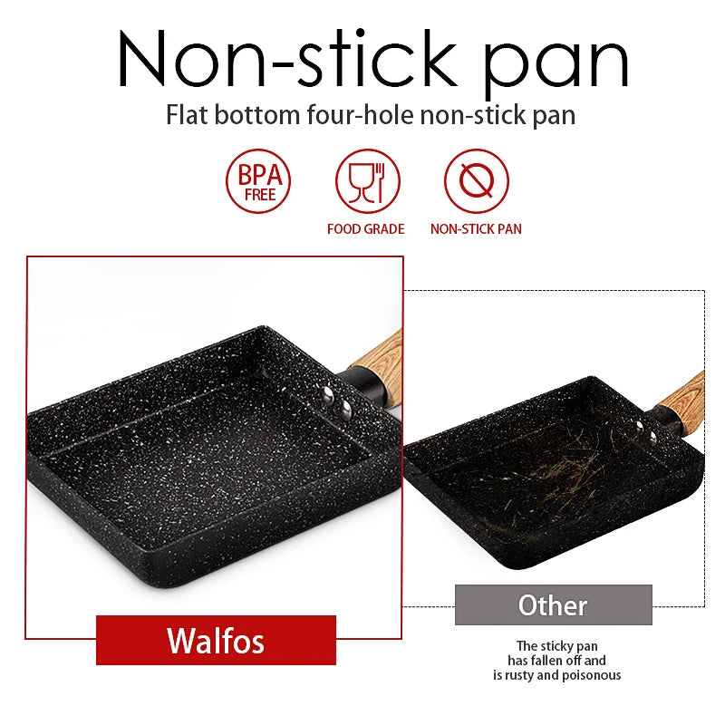 Non-Stick Tamagoyaki Ceramic Frying Pan