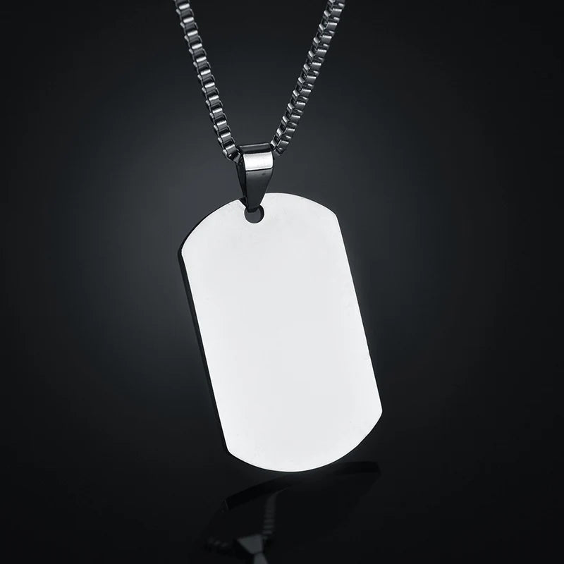 Personalized Custom Photo & Message Necklace or Keychain