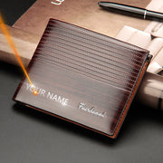 Personalized Engraved Men's Wallet