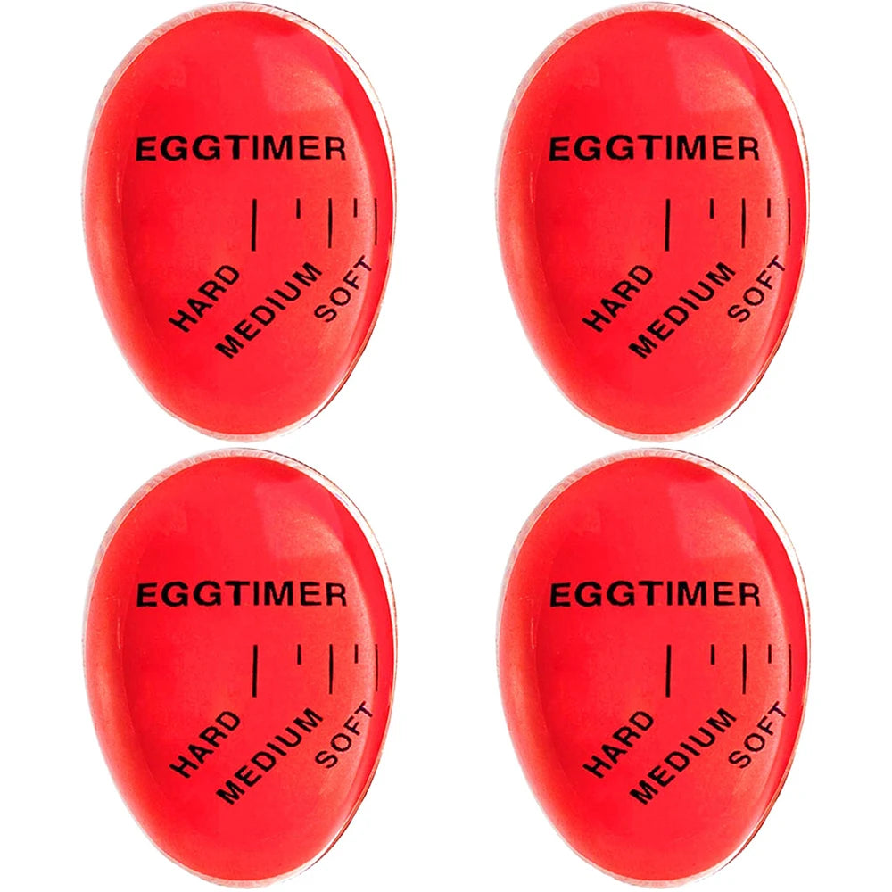 color changing egg timer, heat sensitive egg timer, egg boiling indicator, soft medium hard egg timer, kitchen egg timer tool, color change cooking timer, heat activated egg timer, easy egg boiling gadget, egg doneness indicator, cooking egg timer
