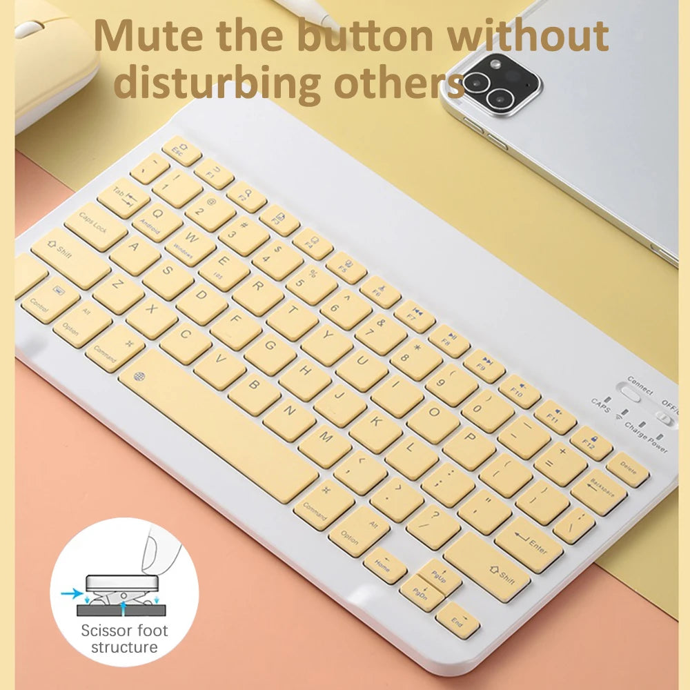 Bluetooth-Tastatur und -Maus für Mobilgeräte und Tablets