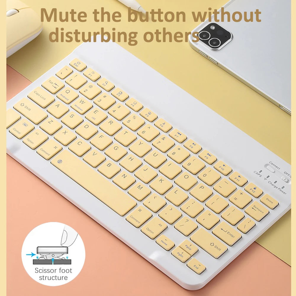 Clavier et souris Bluetooth pour appareils mobiles et tablettes