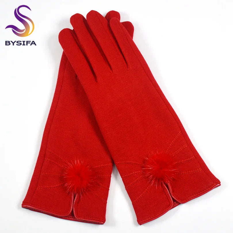 Women's Winter Touchscreen Windproof Gloves -  Cold-Resistant Cycling & Sports Gear