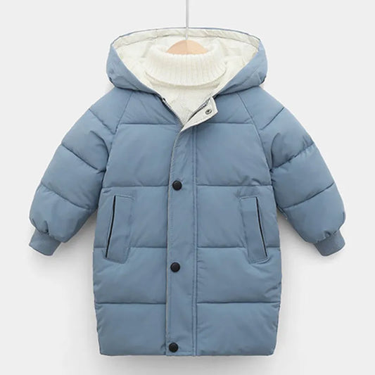 Manteaux pour enfants pour vêtements d'extérieur d'hiver, combinaisons de neige chaudes à capuche