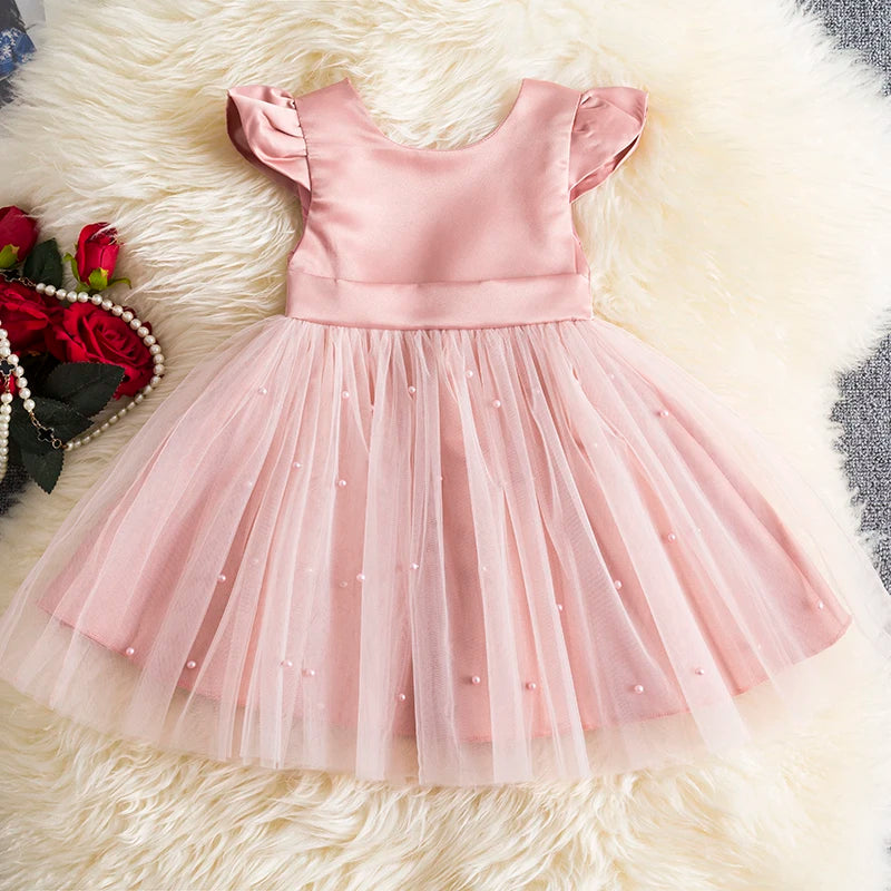 Prinzessin Blumen Tutu Kleid für Mädchen