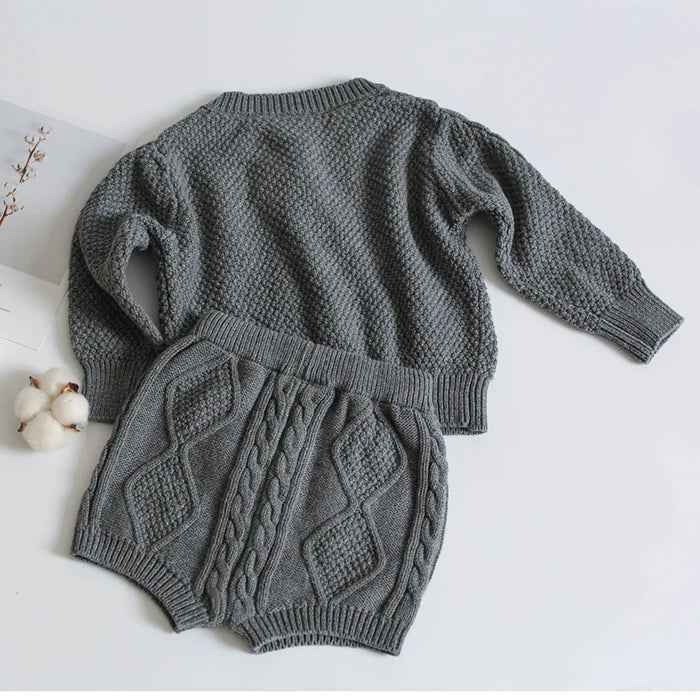 Baby Girls Cardigan Knitted Sweater