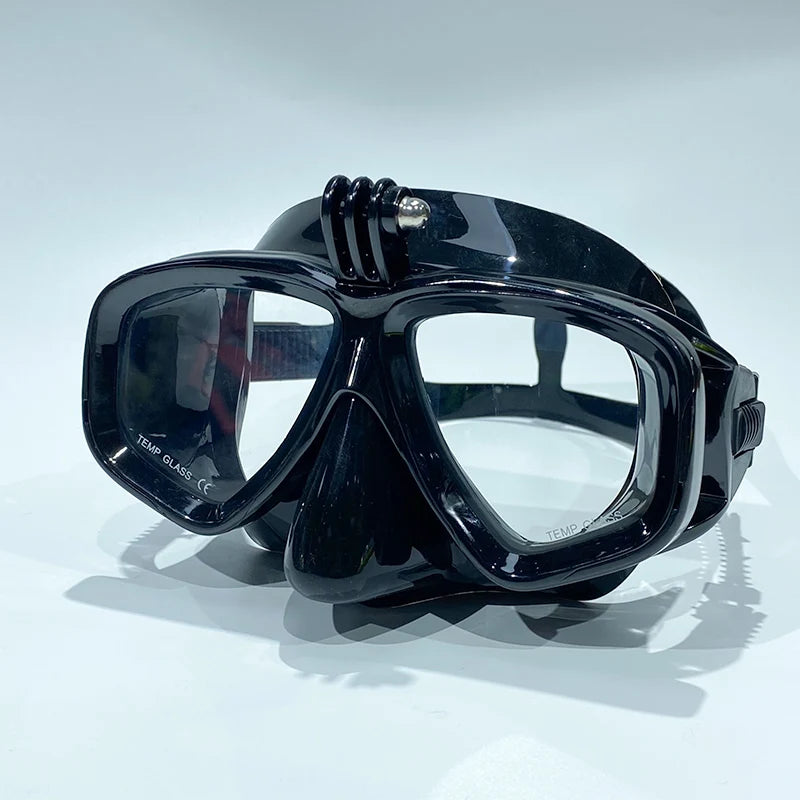 Underwater Diving Mask with GoPro Compatibility - All-Dry