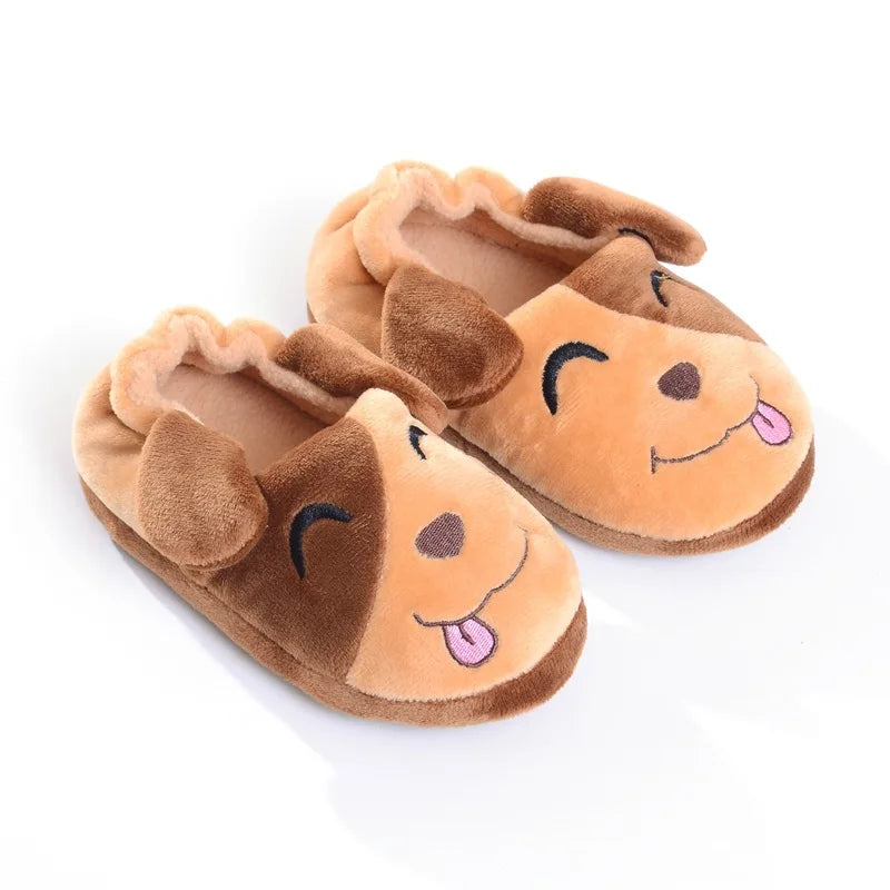 Cozy Cartoon Kids Slippers  1-6 Years