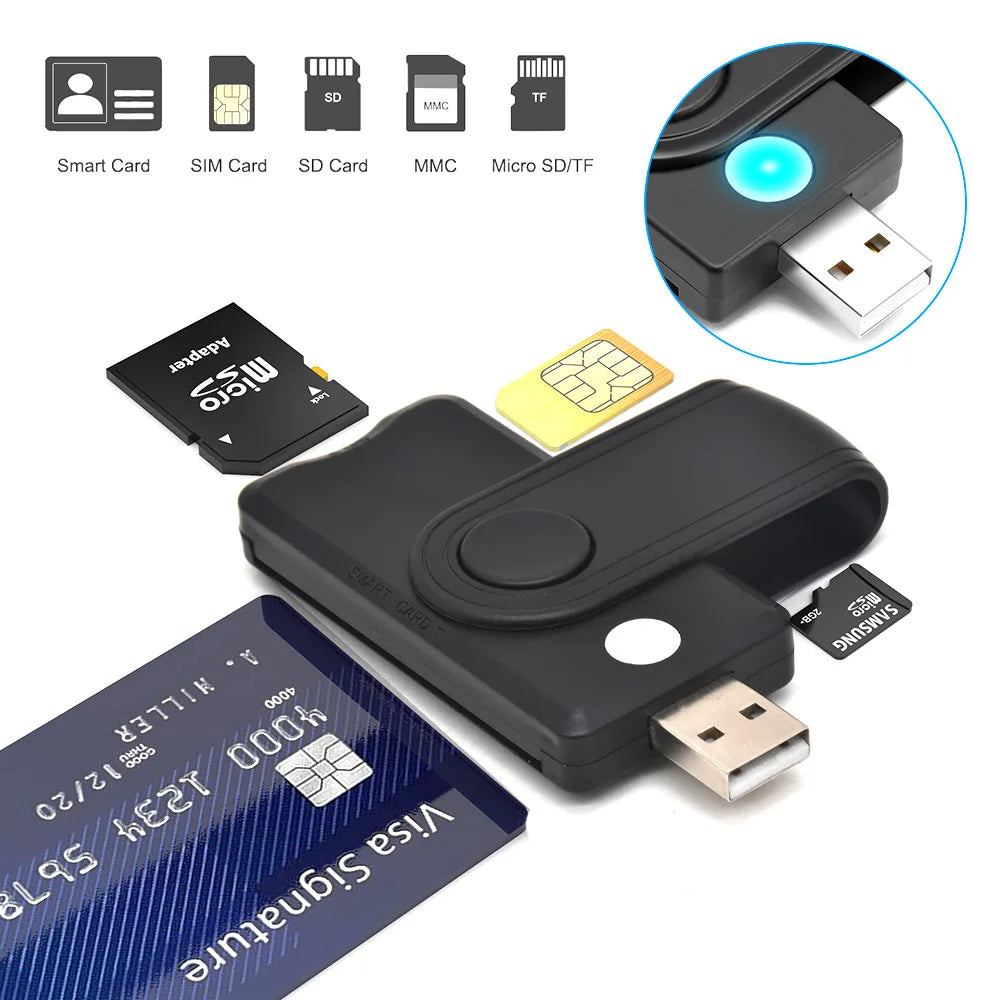 KARTOMAN USB 3.0 Multi Memory Card Reader