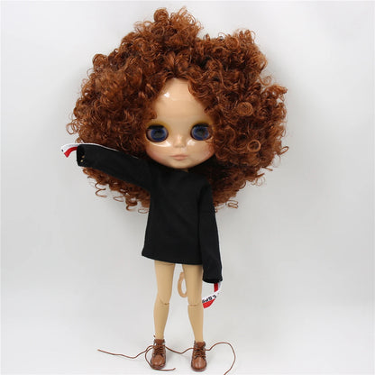 1/6 BJD Tan Skin Jointed Doll 30cm