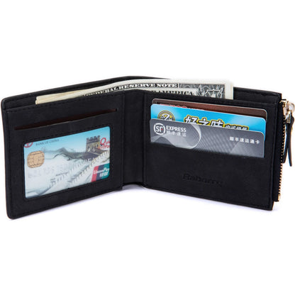 Mini Slim Men's Wallet with Coin Pocket