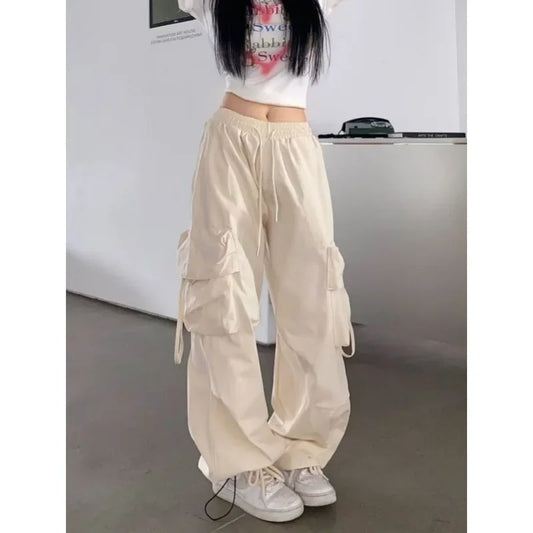 High Waist Cargo Pants