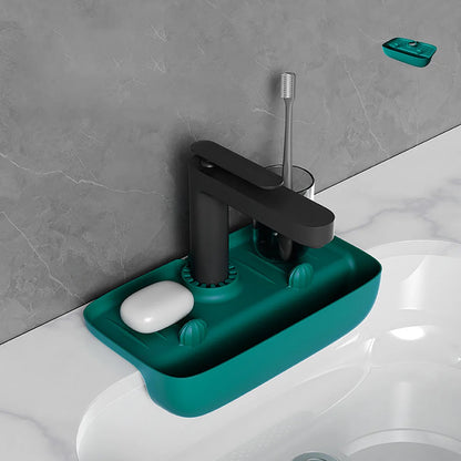 silicone kitchen faucet mat, kitchen sink sponge drain mat, faucet drip catcher, silicone sink protector mat, kitchen faucet splash guard, sink organizer mat, water absorbing faucet mat, silicone sponge holder for sink, kitchen sink countertop protector, anti-drip faucet mat