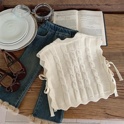 Knitted Vest Sweater