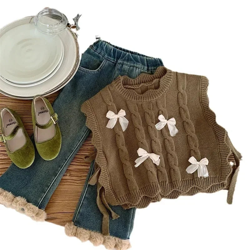 Knitted Vest Sweater