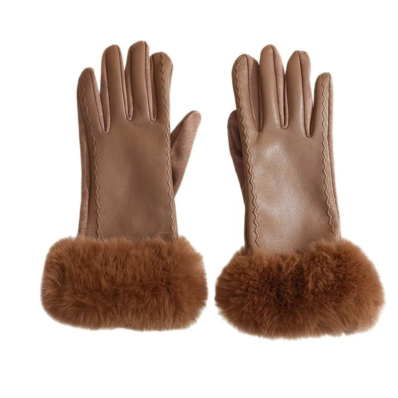 Leather Winter Gloves
