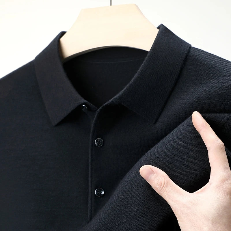 men's solid color long-sleeve wool sweater, solid color wool sweater for men, men's long-sleeve wool pullover, classic wool sweater men's fashion, warm men's wool sweater, casual solid color men's sweater, stylish long-sleeve wool sweater, winter men's wool pullover, cozy solid wool sweater for men, durable men's wool sweater