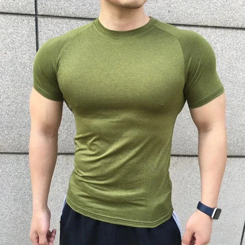 men workout t-shirt, quick dry sports top, men's gym shirt, breathable workout tee, athletic t-shirt for men, men's running shirt, fitness sports top, men's training t-shirt, quick dry gym wear, activewear t-shirt for men