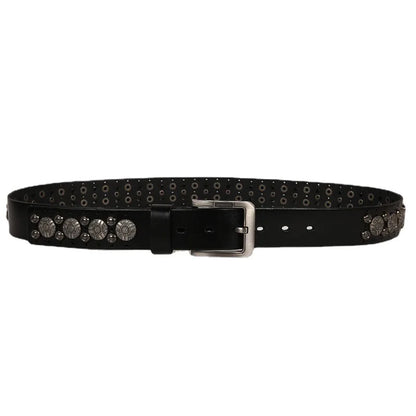 punk rivet cowboy belt for men, men's punk cowboy belt, rivet western belt for men, stylish cowboy belt for men, punk fashion men's belt, rivet design cowboy belt, western style belt for men, durable cowboy belt with rivets, men's punk western belt, trendy cowboy belt for men