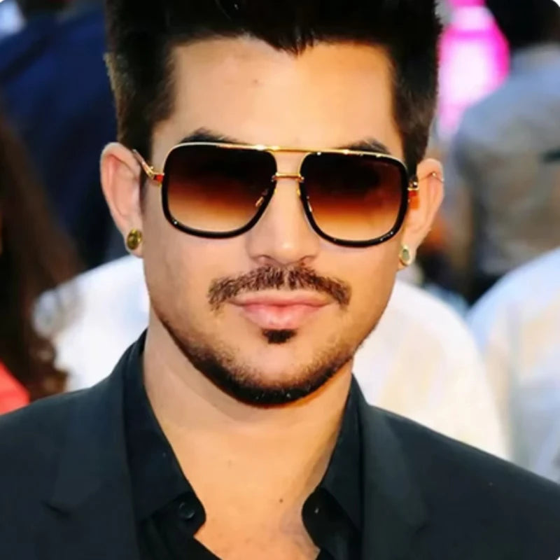 Metal Alloy Mirror UV400 Driving Sunglasses