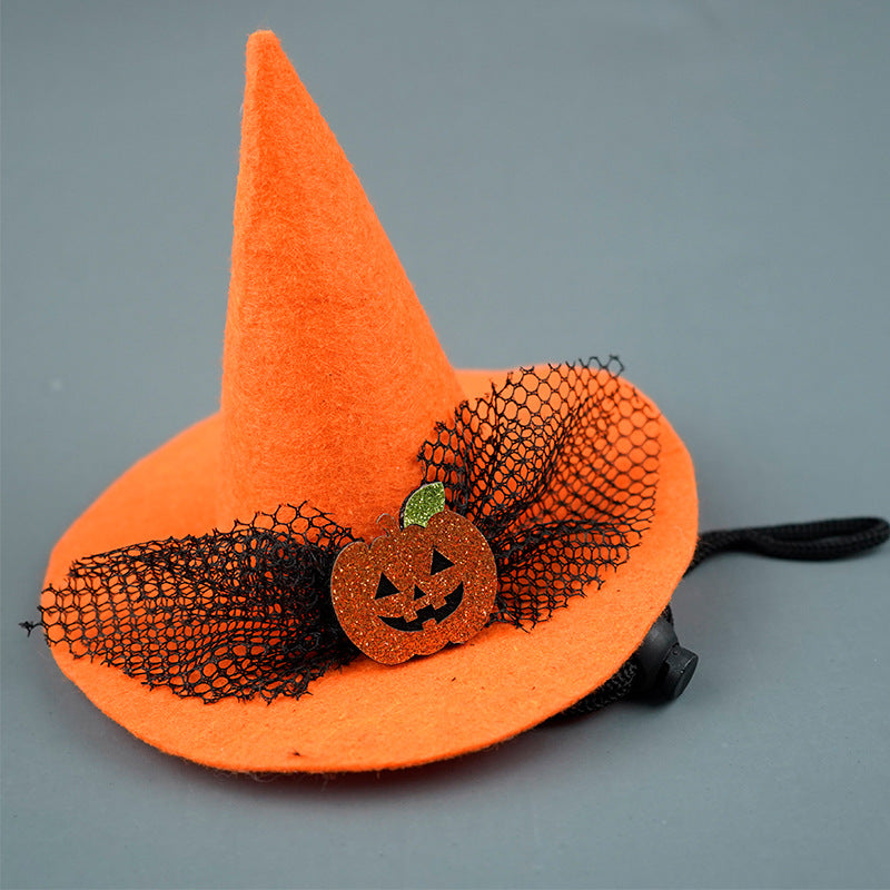 Chapeau effrayant pour animaux de compagnie - Créativité d'Halloween non tissée