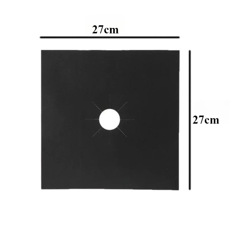gas stove protection mat, oil-proof stove cover, high temperature resistant stove mat, kitchen stove protector, reusable gas stove liner, non-stick stove protection pad, heat resistant stove mat, easy clean stove cover, gas stove oil-proof mat, durable kitchen stove protector