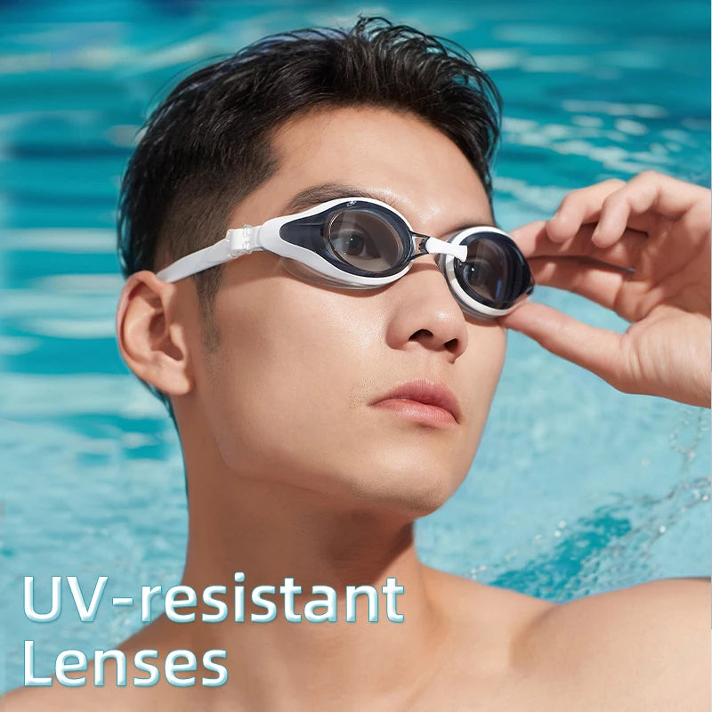 professional waterproof anti-fog swimming goggles, waterproof swimming goggles, anti-fog swim goggles, professional swim goggles, durable waterproof goggles, comfortable swimming goggles, leakproof swim goggles, adjustable swimming goggles, clear vision swim goggles, anti-fog waterproof goggles
