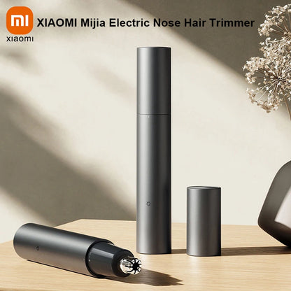 Rechargeable Waterproof Nose Hair & Ear Trimmer, Nose Hair Trimmer, Ear Hair Trimmer, Waterproof Trimmer, Rechargeable Trimmer, Men's Grooming Tool, Electric Nose Hair Trimmer, Portable Nose Trimmer, Painless Ear Nose Trimmer, Waterproof Ear Nose Hair Clipper, Battery-Free Nose Trimmer, Rechargeable Grooming Kit, Compact Nose Ear Trimmer, Durable Nose Trimmer for Men, Waterproof Nose Ear Hair Trimmer