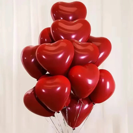 Red Heart Balloons 